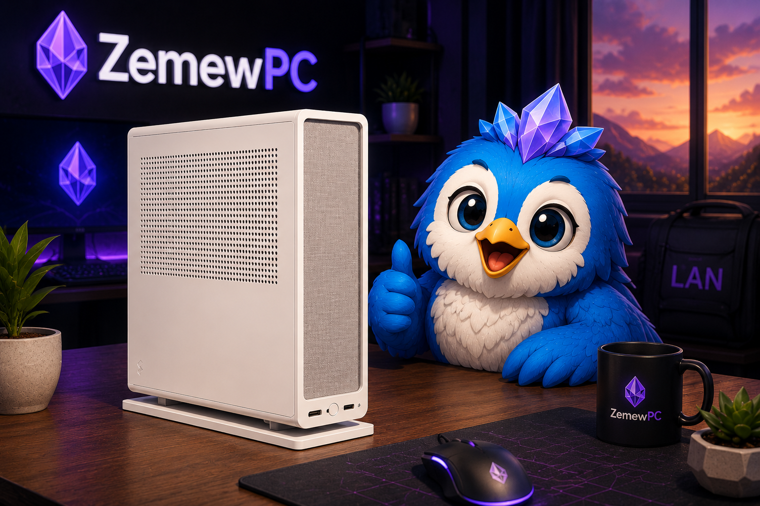 ZemewPC mini-ITX PC in a Fractal Design Ridge case